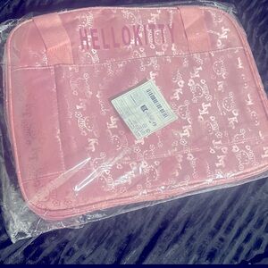 Luggage pink hk bag